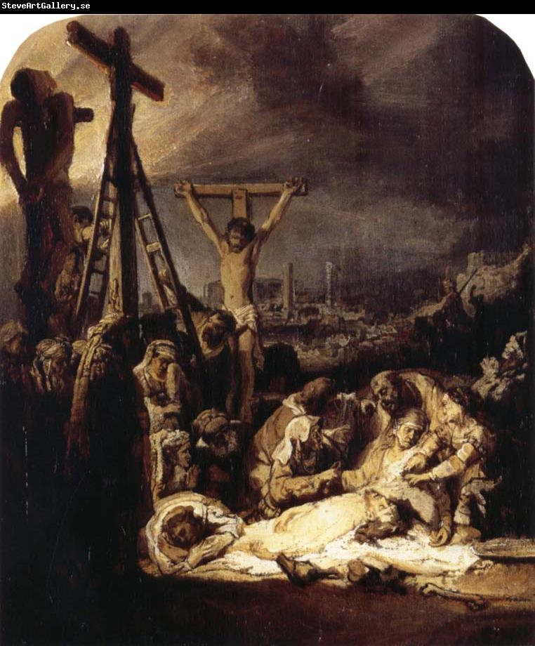 REMBRANDT Harmenszoon van Rijn The Lamentation over the Dead Christ